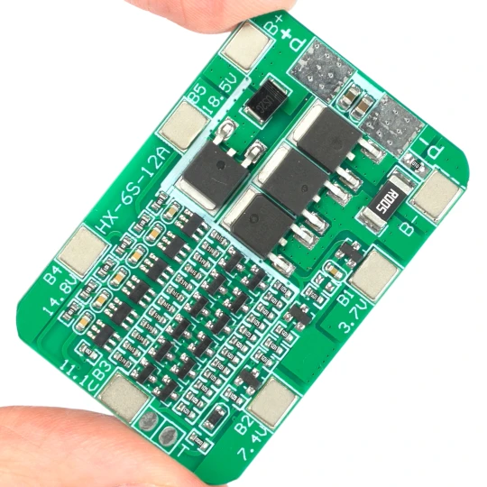 Balanser BMS 6S 12A - 25.2V Ładowarka ogniw Li-Ion (1)