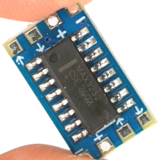 Zdjęcie produktu MAX3232 mini konwerter RS232 na TTL moduł 3.3V-5V do układów szeregowych (1)