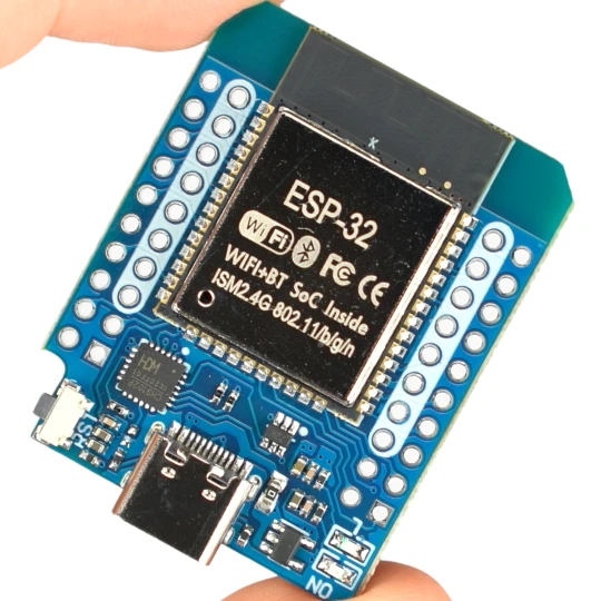 Zdjęcie produktu Mikrokontroler ESP32 D1 Mini USB-C WiFi Bluetooth BLE 4MB do Arduino IoT (1)
