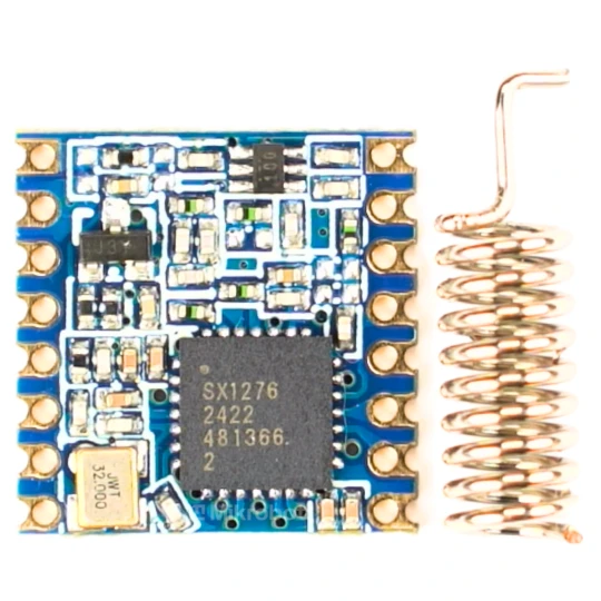 Zdjęcie produktu Moduł radiowy LoRa SX1276 868MHz SPI z anteną do Arduino ESP32 IoT (1)