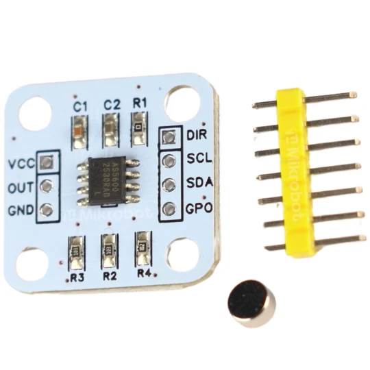 Zdjęcie produktu Enkoder magnetyczny AS5600 12-bit czujnik I2C PWM + magnes do Arduino ESP32 (1)