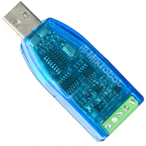Przemysłowy konwerter moduł USB RS485 CH340 5V zasięg do 1200m Modbus