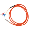 Zdjęcie produktu Czujnik temperatury PT100 sonda nierdzewna IP65 3 przewód silikonowy 100cm (2)