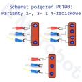 Zdjęcie produktu Czujnik temperatury PT100 sonda nierdzewna IP65 3 przewód silikonowy 100cm (3)