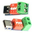 Zdjęcie produktu Moduł emulatora Power Delivery PD USB-C 5V 9V 12V 15V 20V 5A 100W + zaciski (3)