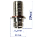 Zdjęcie produktu Adapter N gniazdo N gniazdo do obudowy + uszczelka SEAL przejściówka 50 ohm (5)