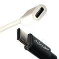 Zdjęcie produktu Gniazdo USB-C 2.0 złącze żeńskie typu C na kabel biała obudowa PCB (4)