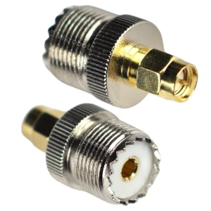 Przejście gniazdo UC1 wtyk - SMA Male adapter RF przejściówka SDR LoRa