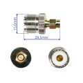 Zdjęcie produktu Przejście gniazdo UC1 wtyk - SMA Male adapter RF przejściówka SDR LoRa (2)