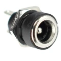 Zdjęcie produktu Gniazdo DC zasilające złącze żeńskie 2.1/5.5 mm do obudowy plastikowe CCTV (2)