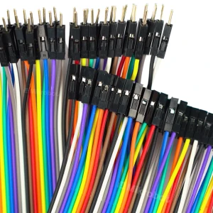 Przewody kable 40 szt 20 cm zworki Męsko - Żeńskie Arduino Raspberry GPIO