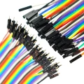 Przewody kable 40 szt 20 cm zworki Męsko - Żeńskie (2)