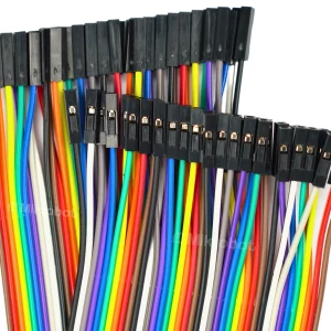 Przewody kable 40 szt 20 cm zworki Żeńsko - Żeńskie Arduino Raspberry GPIO
