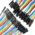 Przewody kable 40 szt 20 cm zworki Żeńsko - Żeński (2)