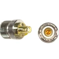 Adapter redukcja przejściówka SMA-F gniazdo UHF UC (3)