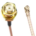Pigtail U.FL IPX IPEX SMA-F gniazdo żeńskie RG178  (1)