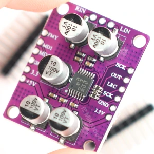 Moduł przetwornika ADC audio stereo PCM1808 24 bit 96kHz I2S do ESP32 STM32